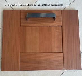 Pannello cucina, 45x36, marca GeD color ciliegio