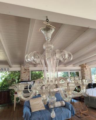 Lampadario Murano Venini