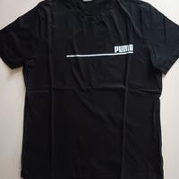 T-shirt L uomo Puma L nera come nuova