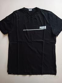 T-shirt L uomo Puma L nera come nuova