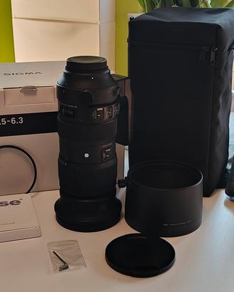 Sigma 60-600mm Sport Canon EF – pari al nuovo