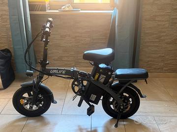 Bicicletta elettrica pieghevole URLIFE 