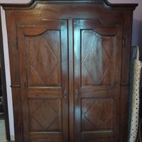 armadio Barocco piemontese, restaurato, ben tenuto
