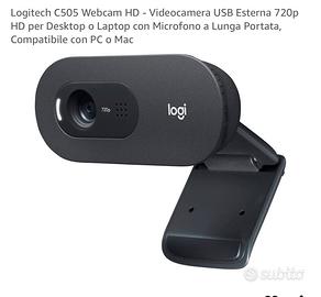 Webcam hd logitech nuova