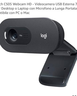 Webcam hd logitech nuova