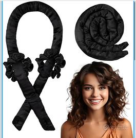 Bigodino per capelli boccoli senza calore velluto