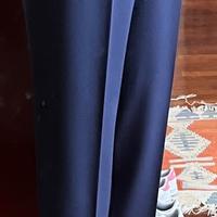 Pantalone viola lana Les Copains taglia 44