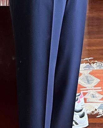 Pantalone viola lana Les Copains taglia 44