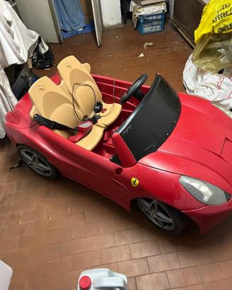 Ferrari per bambini 2 posti