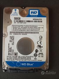 Hard Disk  2,5" 500 Gb