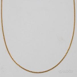 Collana donna in oro giallo 18 kt A.91