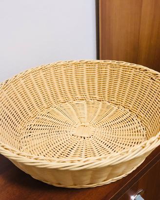 Cesto rattan pane cucina professionale