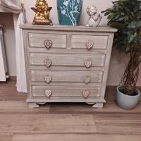 Cassettiera shabby chic