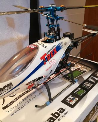  Elicottero  T- Rex  450 SE  + R adio Futaba  9C 