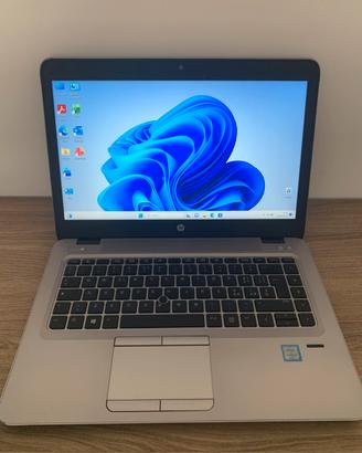 Notebook HP 840 G3, intel I5, ram 8gb, disco 500