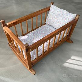 Lettino gioco in legno