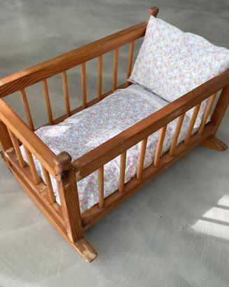 Lettino gioco in legno