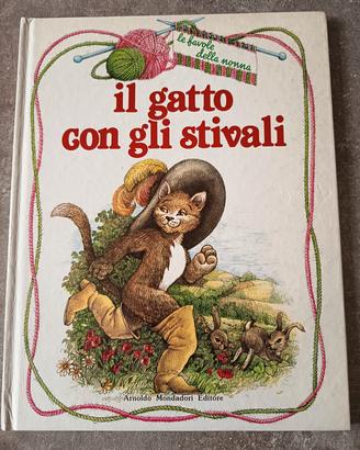  2 libri il gatto con gli stivali, Cenerentola 