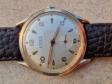 Orologio Lanco del 1945 con cassa cromata
