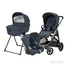 Trio inglesina aptica blu