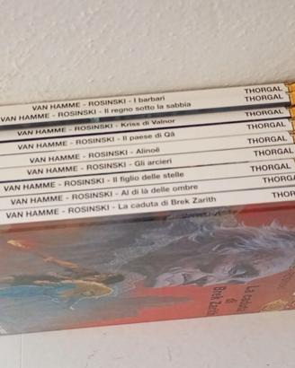 THORGAL JEAN VAN HAMME cult comics 1/9 CARTONATI
