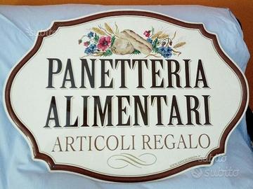 Insegna per negozio RIBASSATA