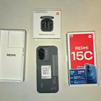 TELEFONO NUOVO REDMI 15C + CUFFIE REDMI 