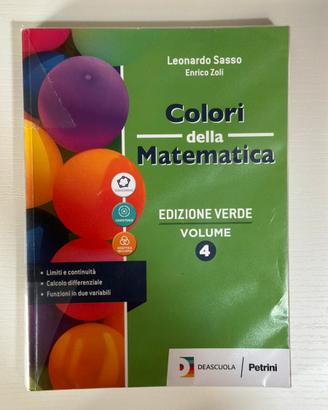 Colori della Matematica edizione Verde vol. 4