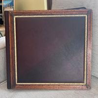 Album fotografico con cornice esterna in legno