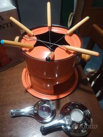 Set fonduta antiaderente 11 pezzi