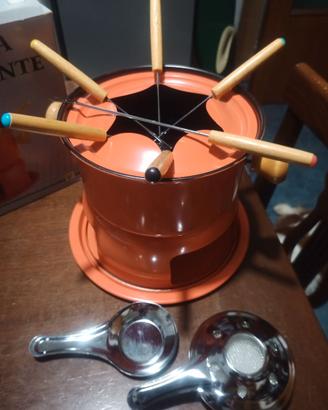 Set fonduta antiaderente 11 pezzi