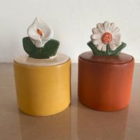 Barattoli in terracotta