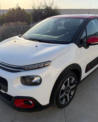 Citroen C3 1.2 benzina 82 cv Shine 2017