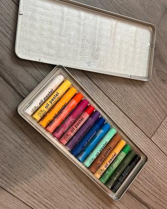 Pastelli a olio, 15 colori