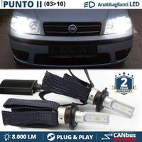 Kit full Led H7 PER Fiat Punto Canbus 6500K 8000LM
