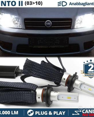 Kit full Led H7 PER Fiat Punto Canbus 6500K 8000LM