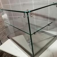 Vetrina in vetro da esposizione 