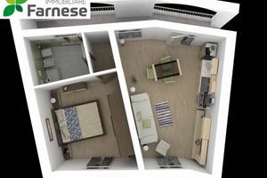Appartamento di 52 m² con 2 locali a San Giorgio P