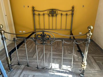Letto in ferro battuto