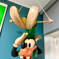 Disney Pippo Ginnasta in resina XXL - Vintage 1990
