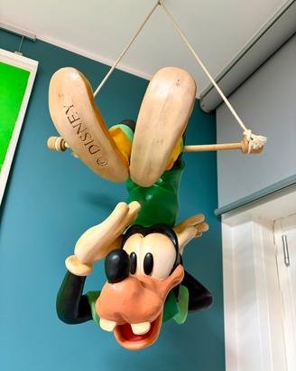Disney Pippo Ginnasta in resina XXL - Vintage 1990