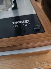 Giradischi Thorens TD 160 — Vintage Hi-Fi — Novate