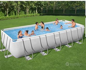 Piscina fuori terra bestway powersteep640x274x132x