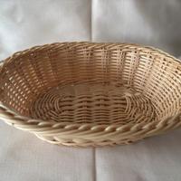 Cestini in plastica intrecciati 12px