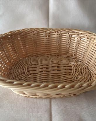 Cestini in plastica intrecciati 12px