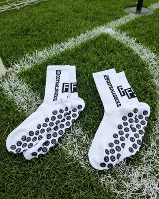 2 paia calzini antiscivolo calciofootball socks
