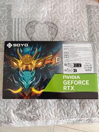 Soyo Nvidia RTX 5050 8 GB Ace Dragon Bianca