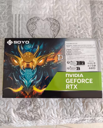 Soyo Nvidia RTX 5050 8 GB Ace Dragon Bianca