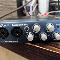scheda audio Presonus audiobox 22vsl