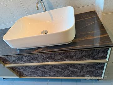 Mobile porta lavabo e lavabo